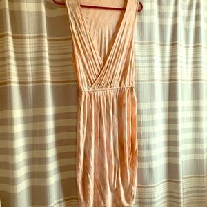 Forever 21 Salmon tie die dress
